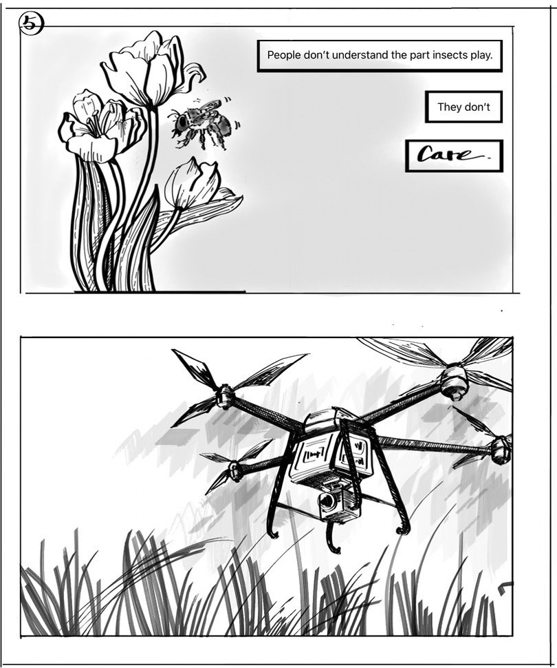 They Don't Care, panel 5: people don't understand the part insects play